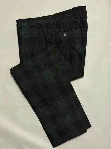 GERMANO 블랙워치 패턴 슬랙스 46