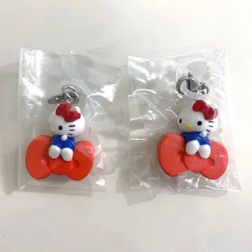 익명 배송 Hello Kitty 아메리칸 디자인 메지루시 가챠 2개
