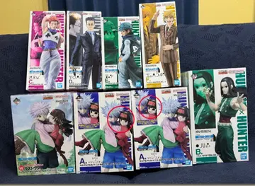 HUNTER x HUNTER 제일복권 피규어 컴플리트 8점