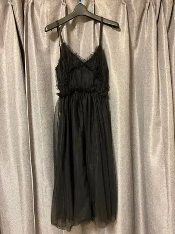 블랙 원피스 드레스 ANTIQULTURE 레이스