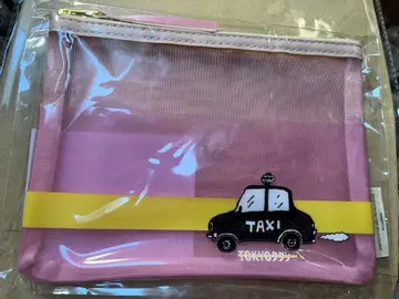 TOKYO 택시 메쉬 파우치 극장 굿즈 기무라 타쿠야
