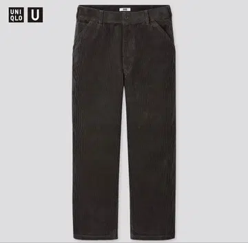 UNIQLO U 코듀로이 팬츠 2개 세트 그레이 브라운