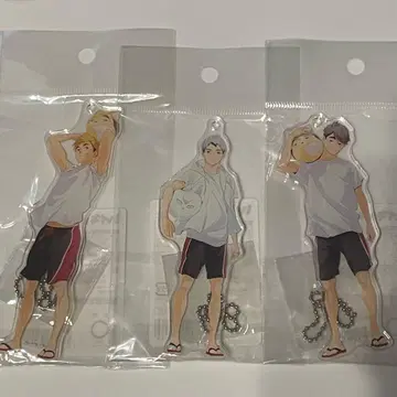 하이큐 아크릴 키링 비치볼 키타 신스케 미야 아츠무 미야 오사무