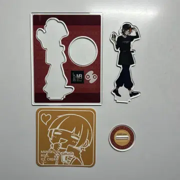 사바피 아크릴 스탠드 코스터 맨해튼 롤 아이스