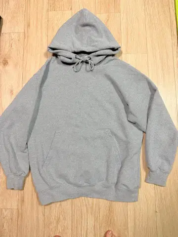 FREAK'S STORE 그레이 후드 부착 후드티 M