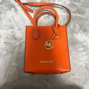 MICHAEL KORS 오렌지 미니 숄더백