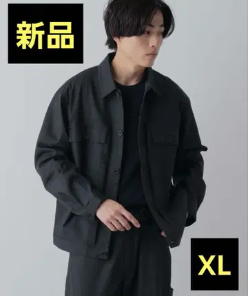 글로벌 워크 클린 데님 트래커 자켓 XL