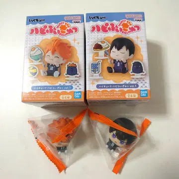 하이큐!! 하피피규어 vol.1 히나타 쇼요 카게야마 토비오 덤 포함