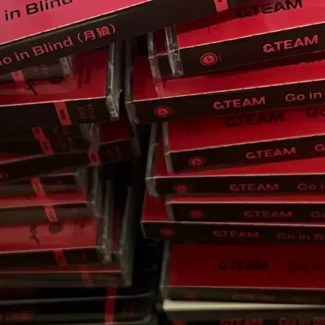 앤팀 고인블라인드 go in blind 미개봉 앨범 스탠다드 리미티드