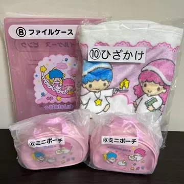 키키라라 리틀트윈스타 당첨 복권 4종 세트