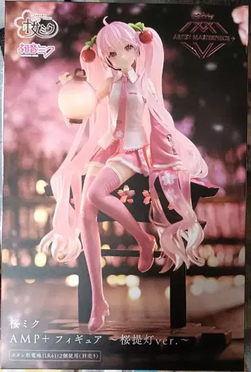 하츠네 미쿠 벚꽃 미쿠 AMP+ 피규어 벚꽃 등롱 ver.