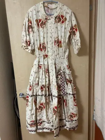 카네코 이사오 / 산타 패턴 원피스 / 크리스마스