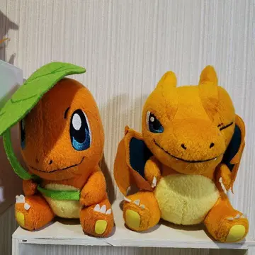 파이리 리자몽 포켓몬 코로토 만마루쨩 봉제 인형