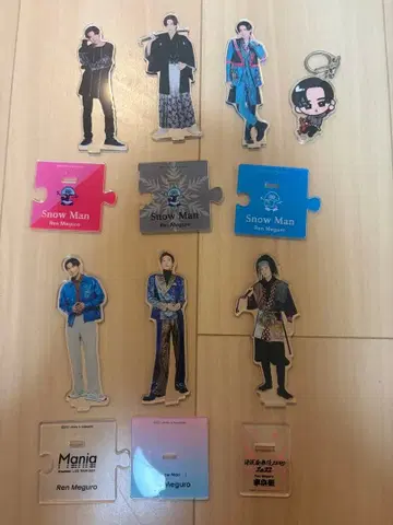 Snow Man 메구로 렌 아크릴 스탠드