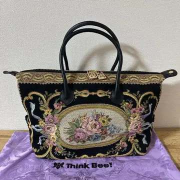 씽크비! Think Bee! 고블랑 직조 2way 보스턴 백