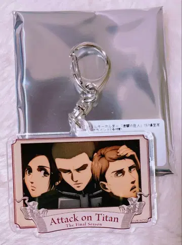 새상품 진격의 거인 장 사샤 코니 장면 사진 아크릴 키링