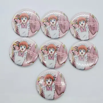 은혼 카구라 애니메이트 카페 아니카페 캔뱃지 7개 세트