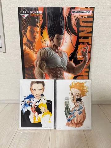 HUNTER x HUNTER 곤 라스트 원 & 아트 보드 세트
