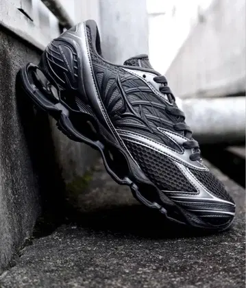 Mizuno Wave Prophecy LS 블랙/메탈릭 그레이 29