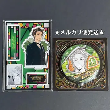 우국의 모리아티 생일 캔뱃지 명장면 디오라마 피규어 앨버트