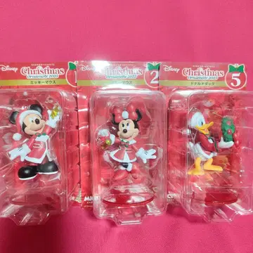 해피 복권 디즈니 크리스마스 오너먼트 미키 미니 도날드
