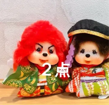 몬치치 x SS 얼굴 대두 키체인 연사자/등나무 아가씨