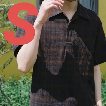 CREPE COTTON PLAID SHIRT