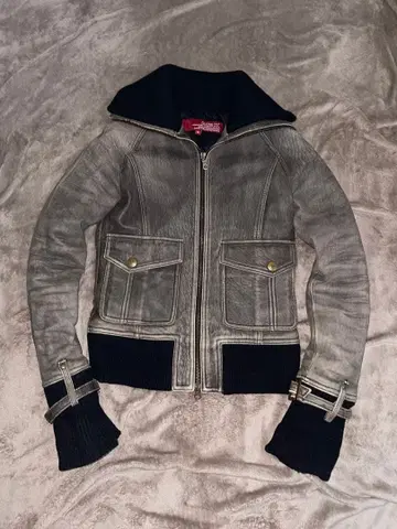 90s 빈티지 구제 의류 GUESS 게스 램 가죽 자켓 양가죽