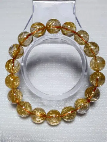 골드 루틸 쿼츠 팔찌