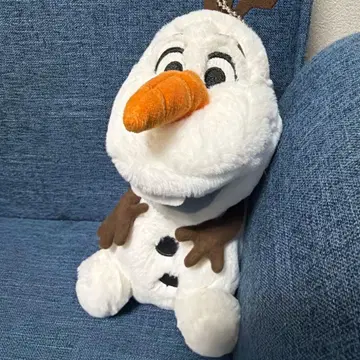 올라프 봉제 인형 지퍼 포함