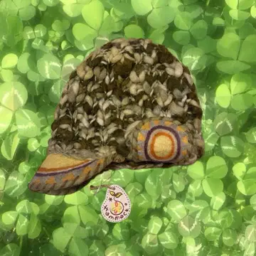 hammock 모리걸 히피 에스닉 손뜨개질 울 캡