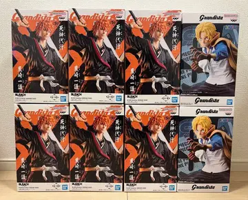 Grandista BLEACH ONE PIECE 피규어 8체 세트