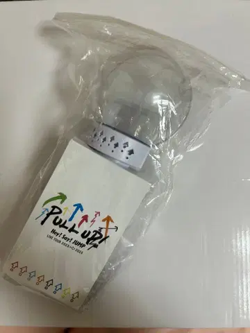 Pull Up 응원봉 투명/화이트