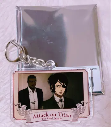 새상품 진격의 거인 Finalseason 한지 장면 사진 아크릴 키링