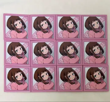 나의 히어로 아카데미아 bones 마름모 캔뱃지 우라라카 오챠코