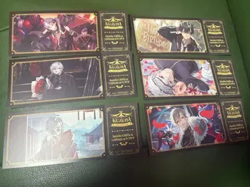 니지산지 쿠츠하 POPUP 티켓풍 카드 특전 6종