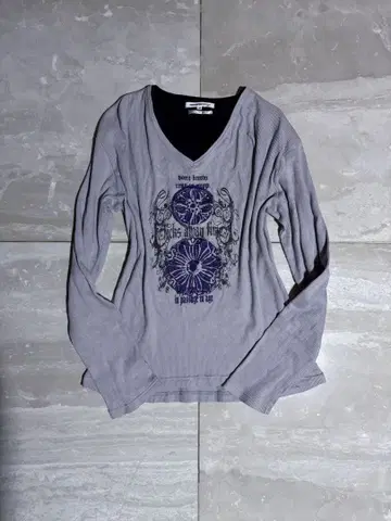 00s archive semantic design 긴팔 티셔츠 y2k