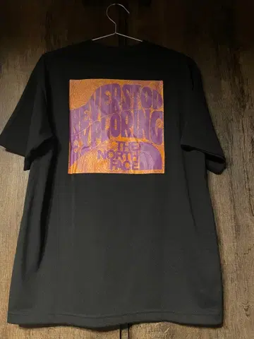 THE NORTH FACE 블랙 티셔츠 L