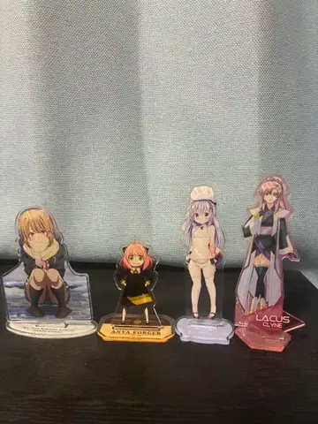 아크릴 스탠드 묶음 판매 이로하 라크스 주문토끼 치노 아냐 아크릴 스탠드