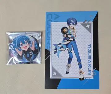 치구사 군 스토페스 캔뱃지 마네키네코 엽서