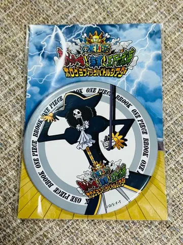 브룩 원피스 홀로그래픽 배틀 극장 캔뱃지 오다이바 한정판 캬라