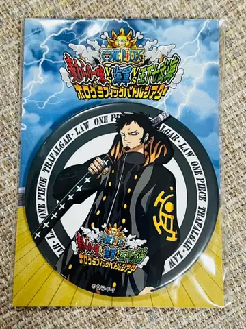 로 원피스 홀로그래픽 배틀 극장 캔뱃지 오다이바 한정판 쟉