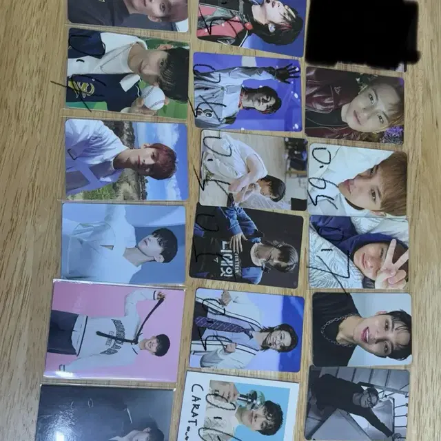 세븐틴 포토카드