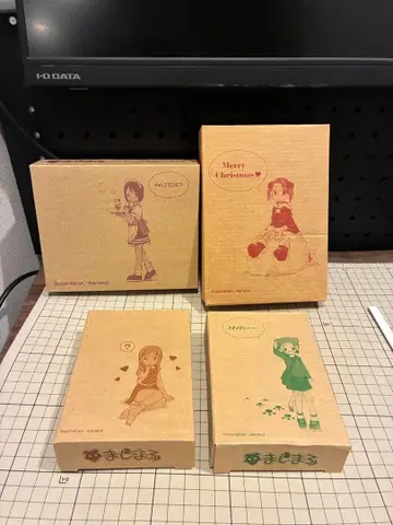 딸기 마시마로 피규어 4점