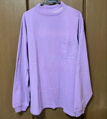 HUF 퍼플 긴팔 맨투맨