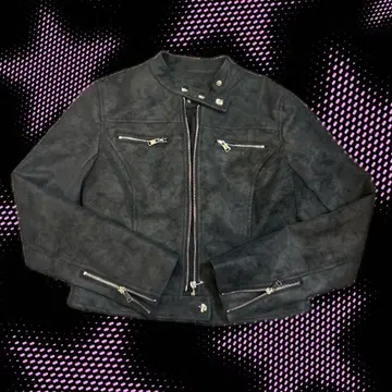 가죽 자켓 y2k 그런지