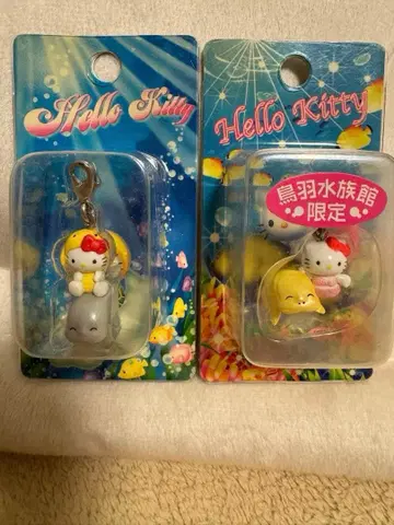 지역 한정 키티 토바 수족관 버전 지퍼 마스코트 미에현