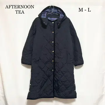 0569 AFTERNOON TEA 퀼팅 코트 M-L 사이즈