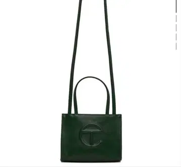 TELFAR 텔파 스몰 가죽 백 그린