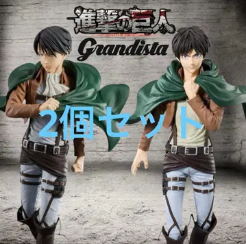 진격의 거인 Grandista 엘렌 리바이 피규어 세트